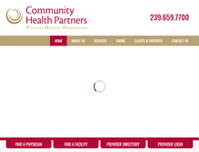 Tablet Screenshot of chealthpartners.com